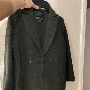 JCrew Petite Italian Boiled Wool Coat